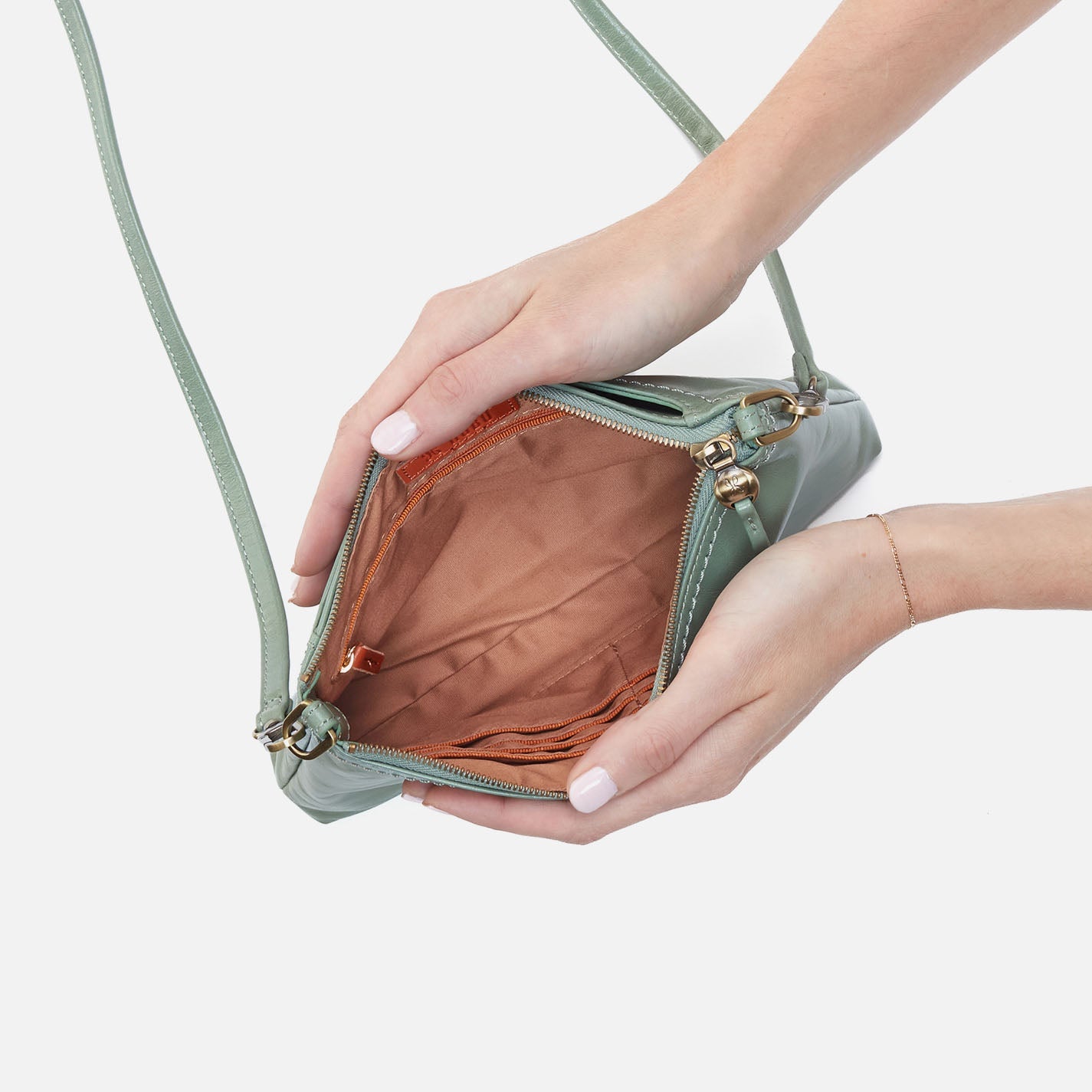 DARCY CROSSBODY HOBO BAG JADE