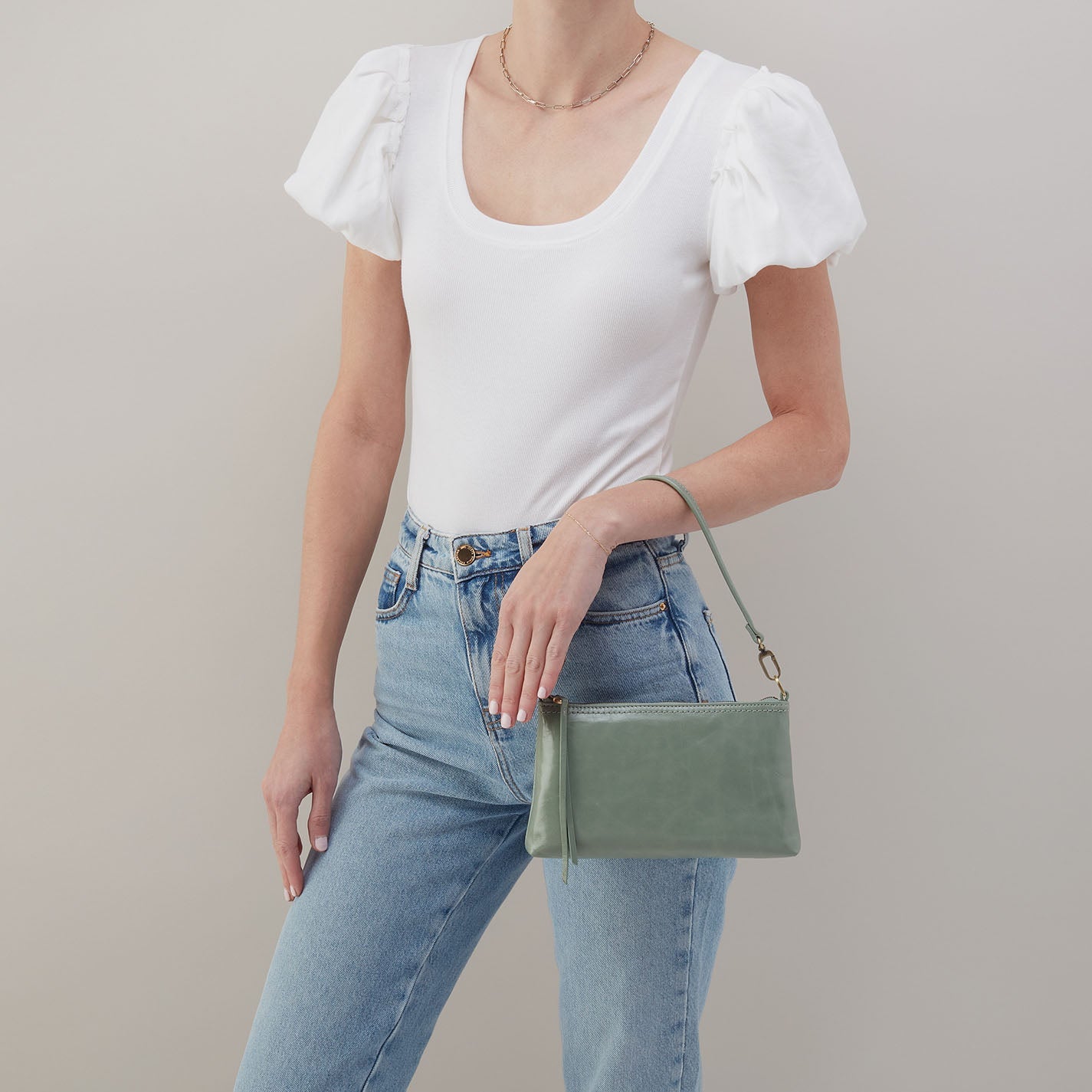 DARCY CROSSBODY HOBO BAG JADE