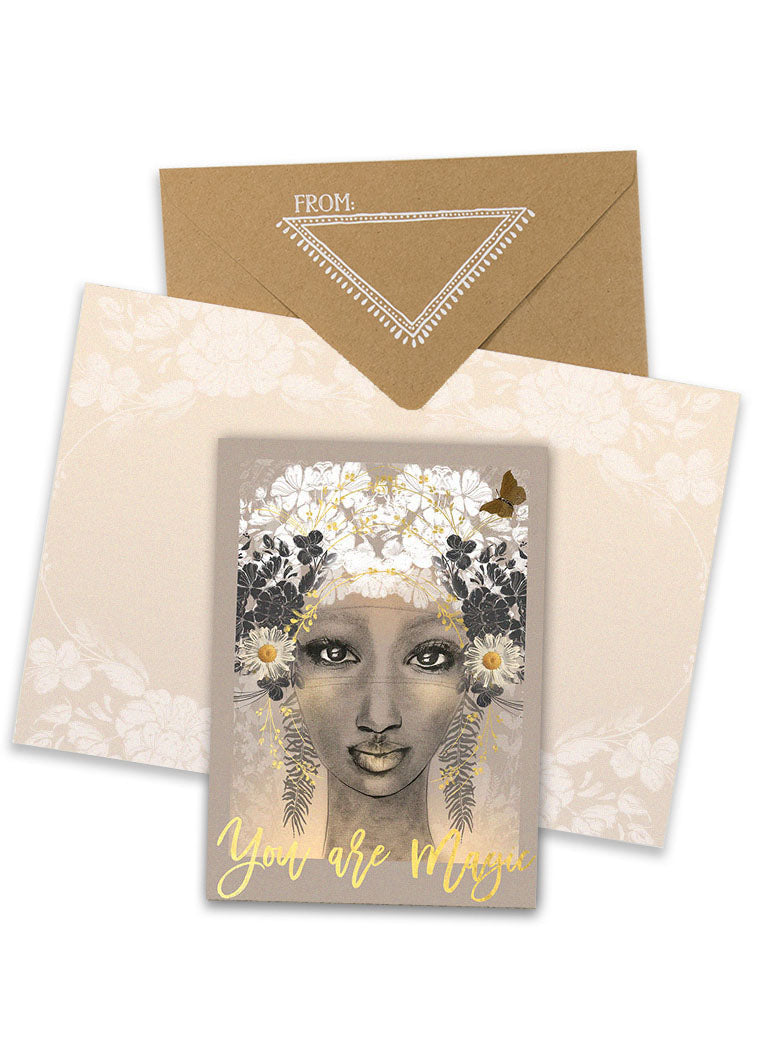YOU ARE MAGIC 5x7 CARD
