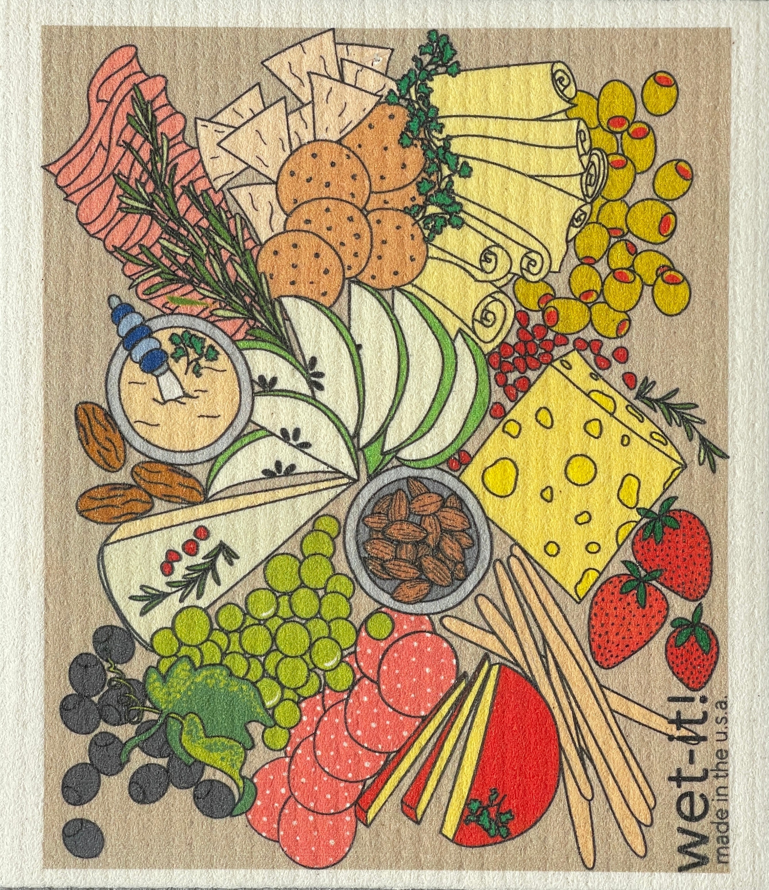 CHARCUTERIE EATS SWEDISH CLOTH