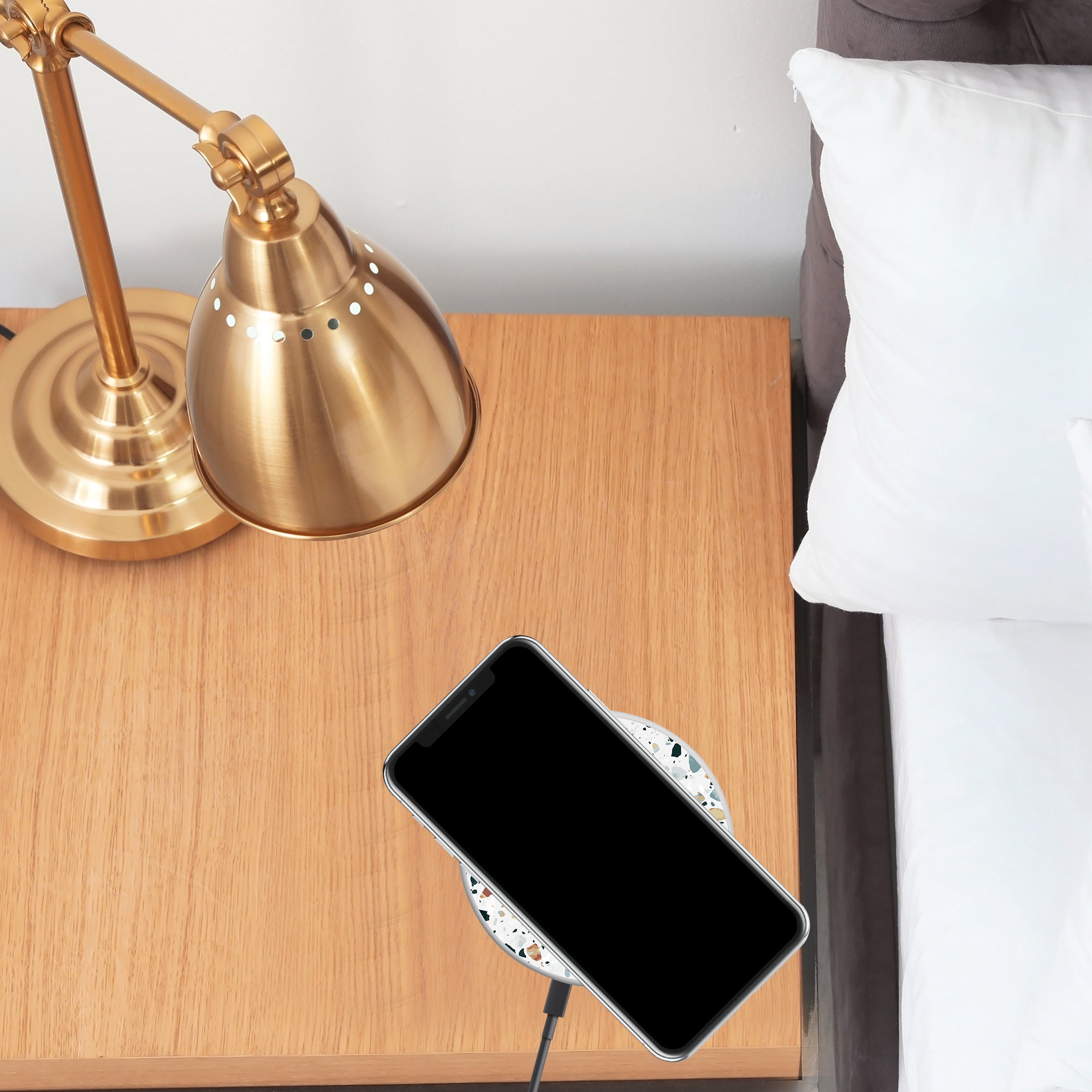 Tropical Hibiscus Wireless Charging Pad
