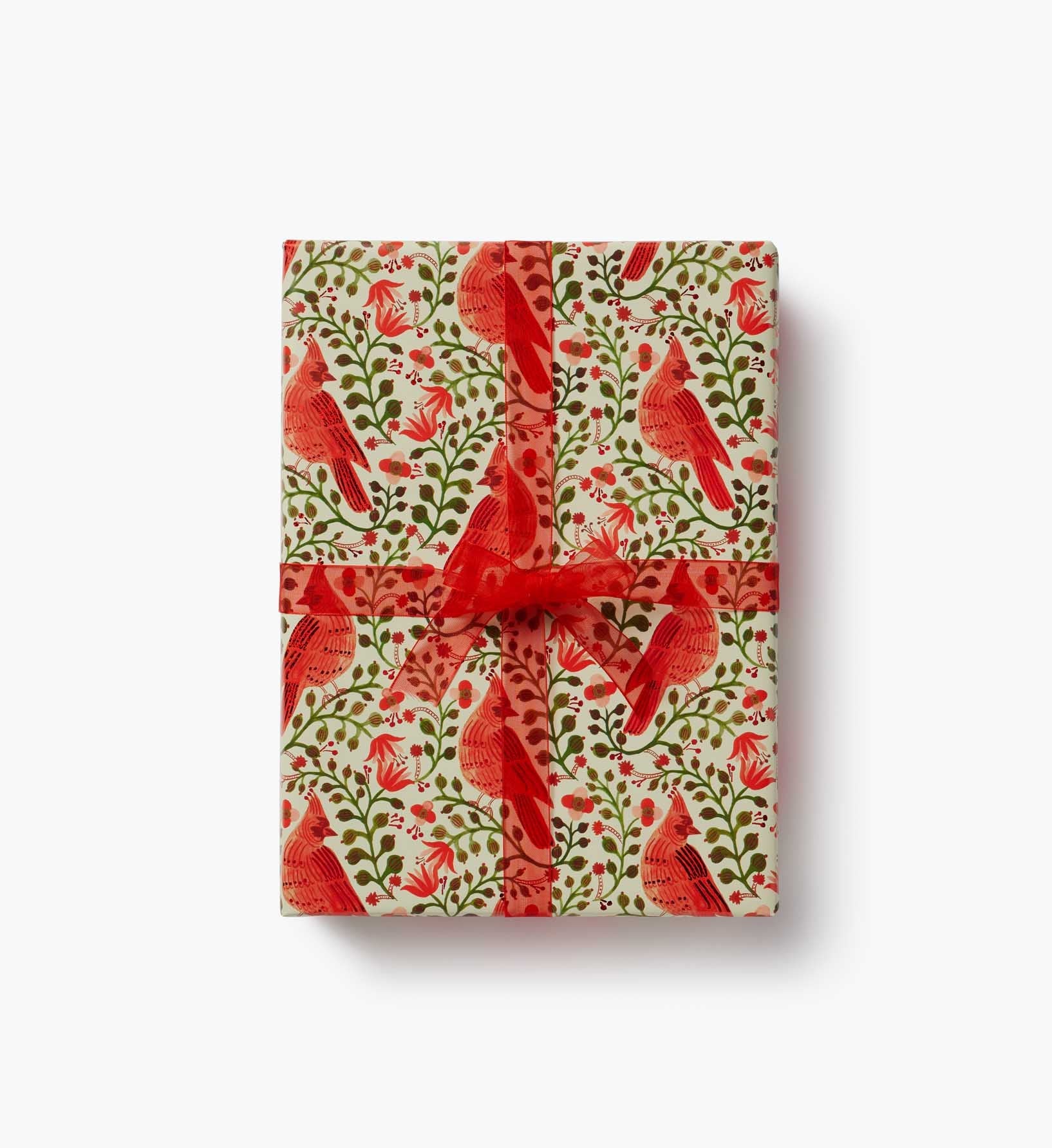 Cardinals Continuous Roll Wrapping Paper