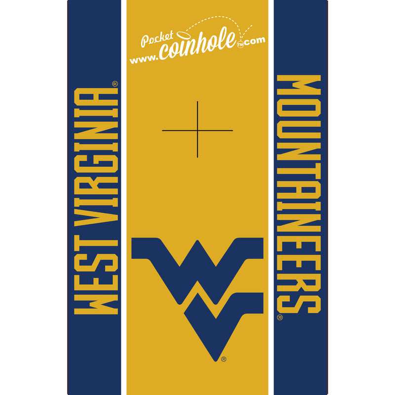 West Virginia University Coinhole Game Set