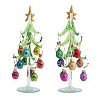Wine Charms - Glass Christmas