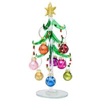 Wine Charms - Glass Christmas