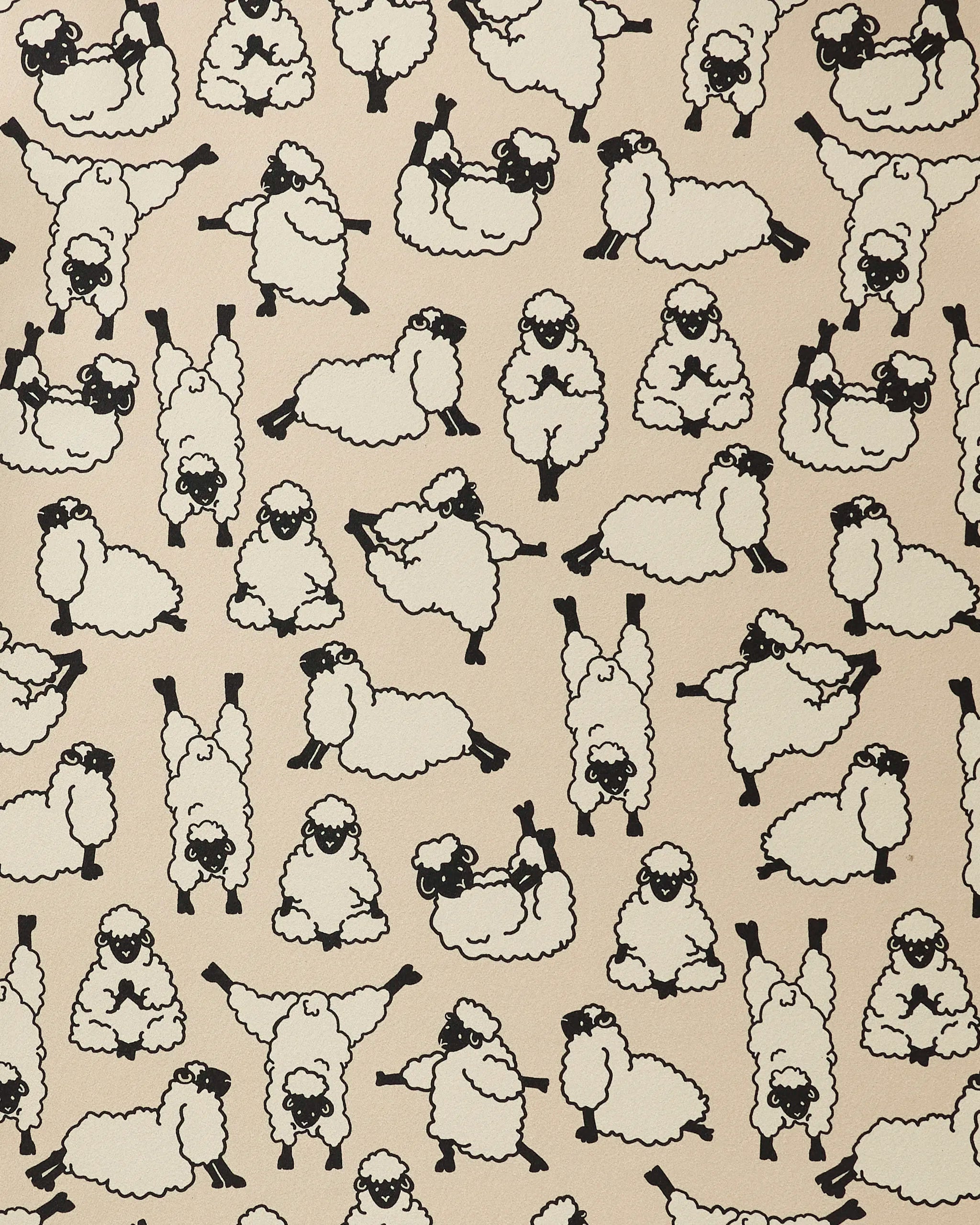 YOGA TOWEL-SHEEP