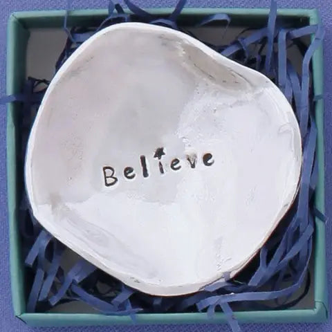Believe Small Charm Bowl