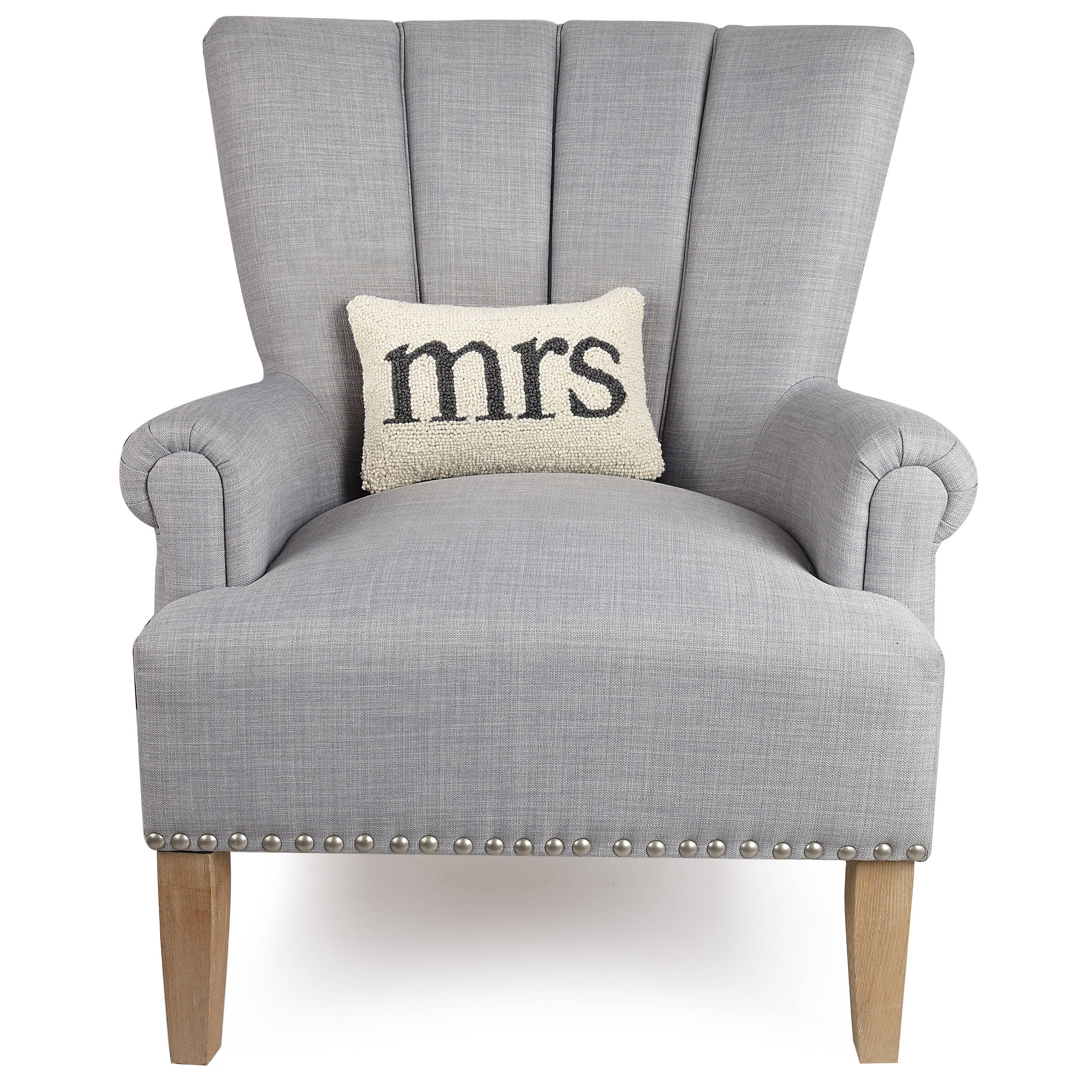 Mrs. Hook Pillow 8" x 12"