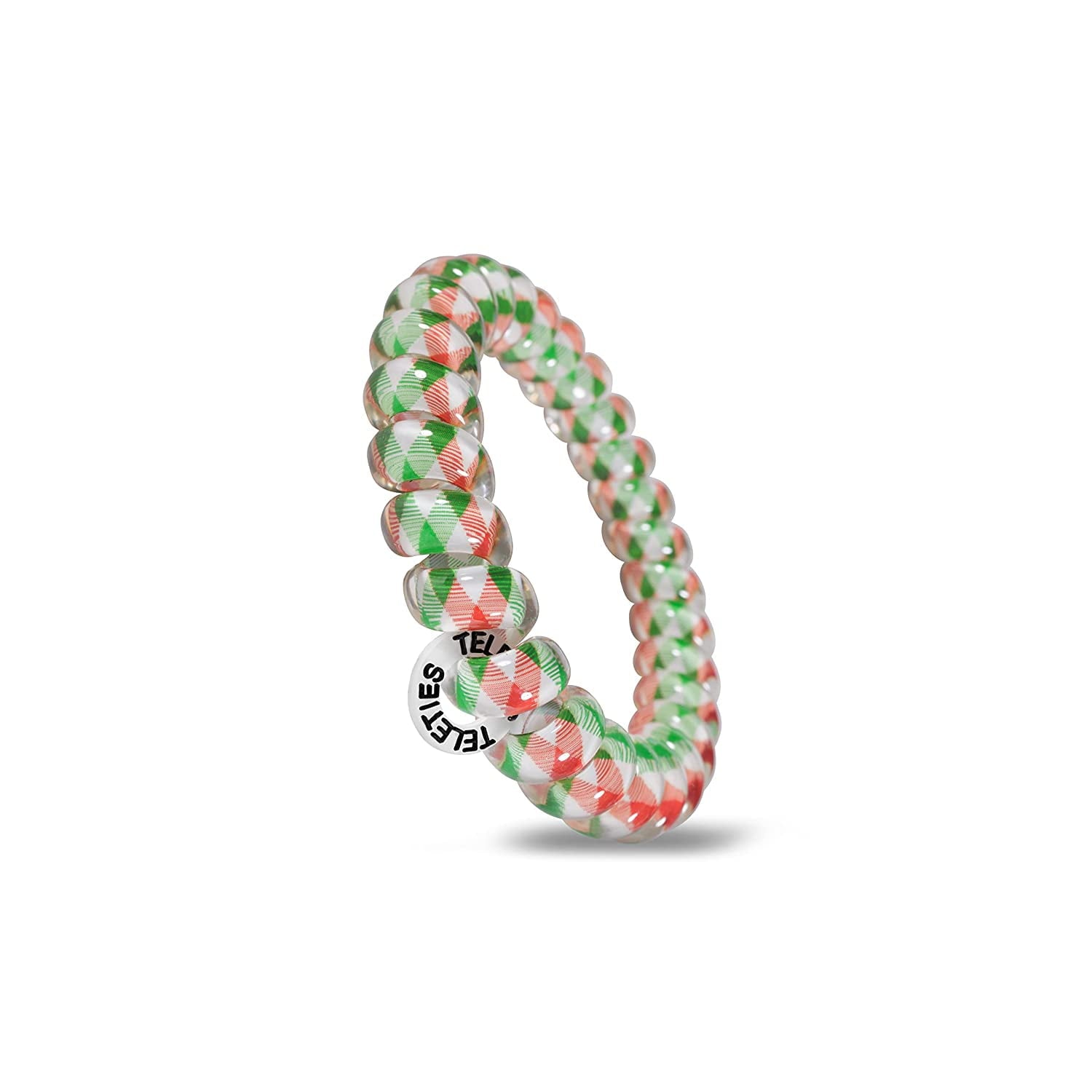 SPIRAL HAIR COILS-LARGE-HOLIDAY HOOPLA