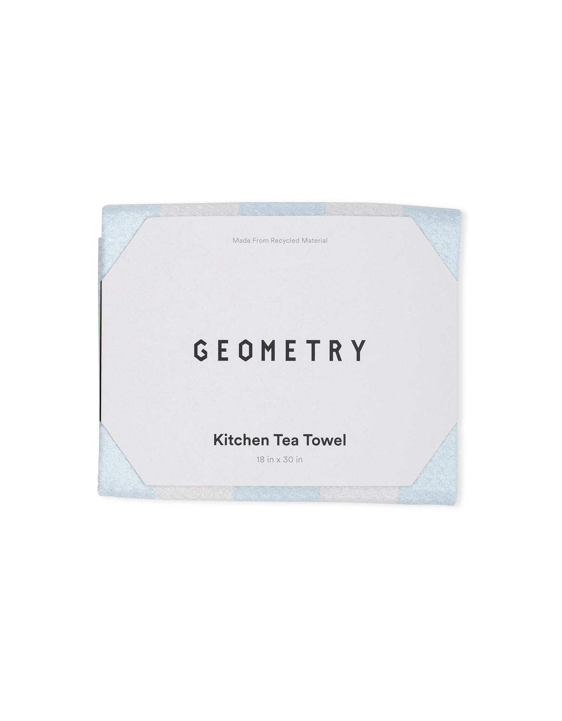 GEOMETRY TEA TOWEL-SUMMER BOLD BLUE