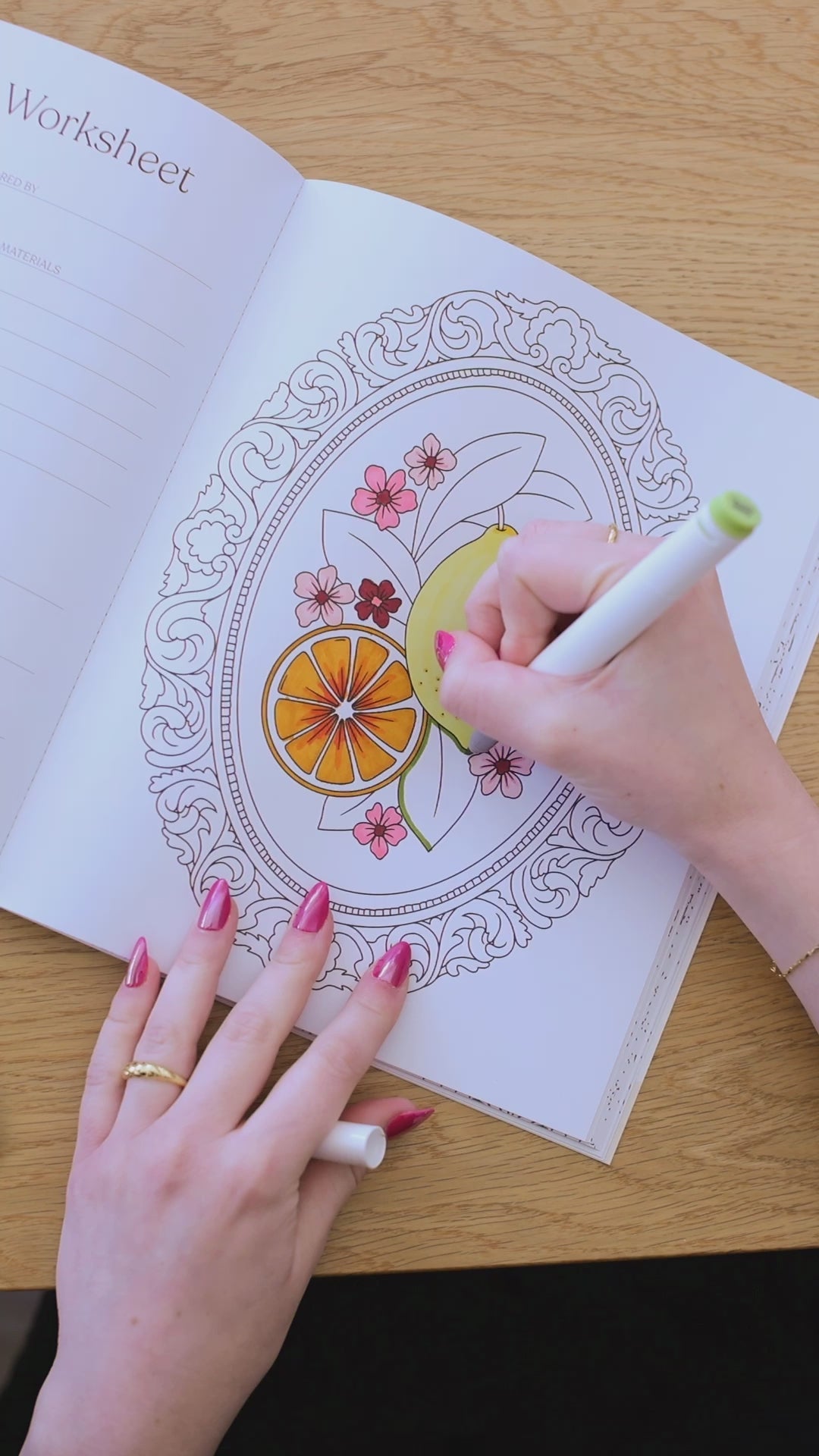 THE GOOD LIFE COLORING BOOK