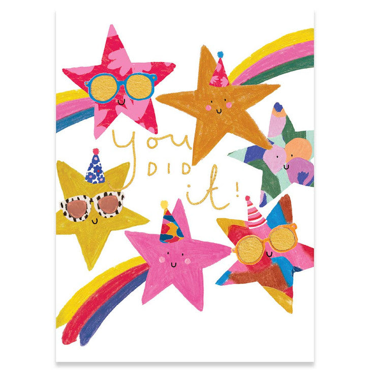 You Did It! - Congratulations Greeting Card