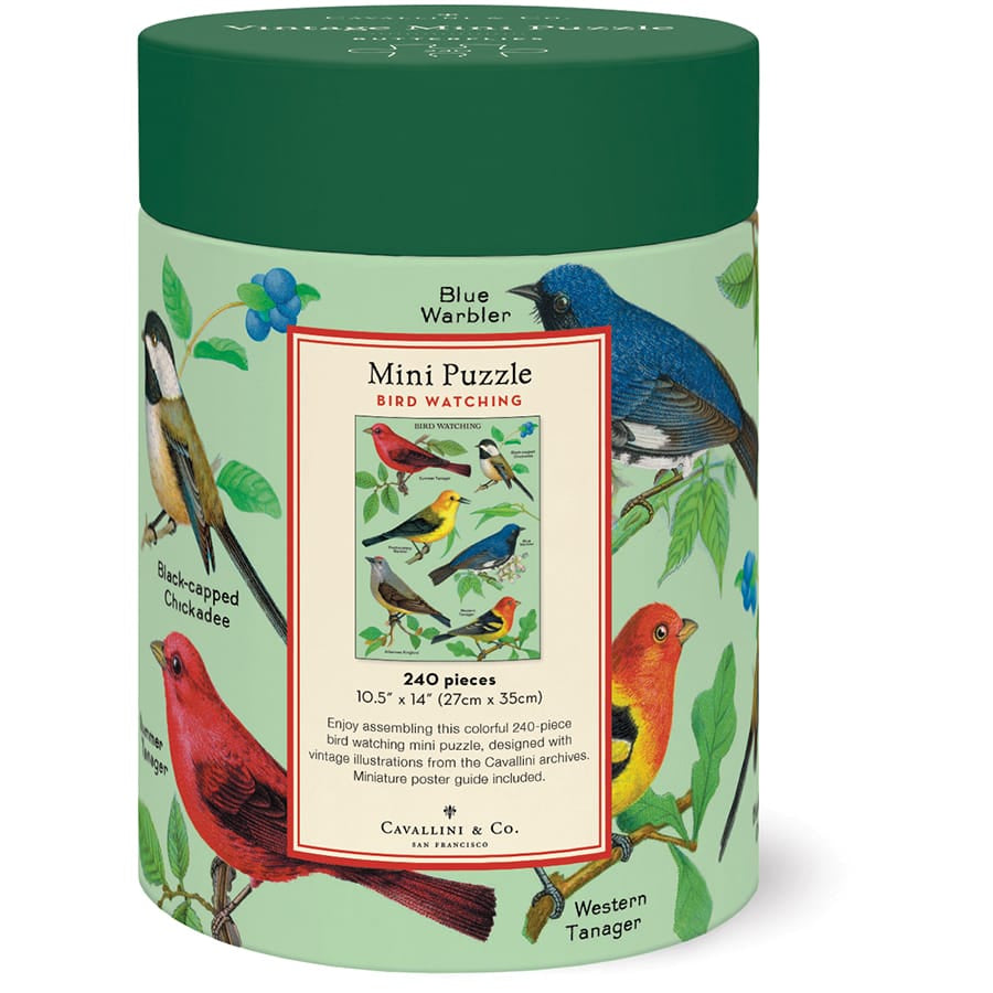 BIRD WATCHING MINI PUZZLE-240 PIECES