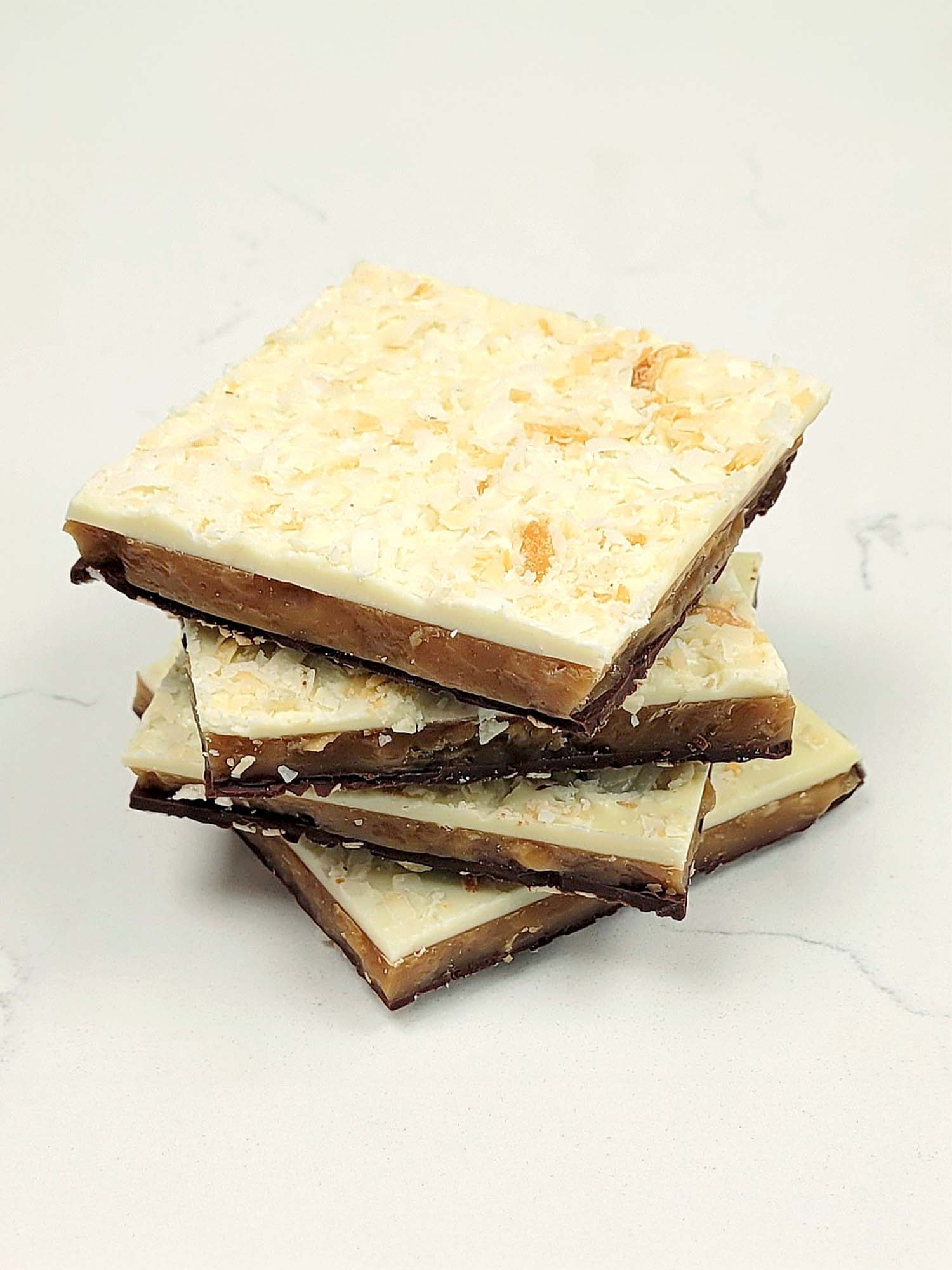 Goodytwo's Coconut Macaroon Toffee Square Single