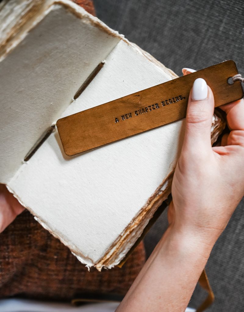 Leather Bookmark