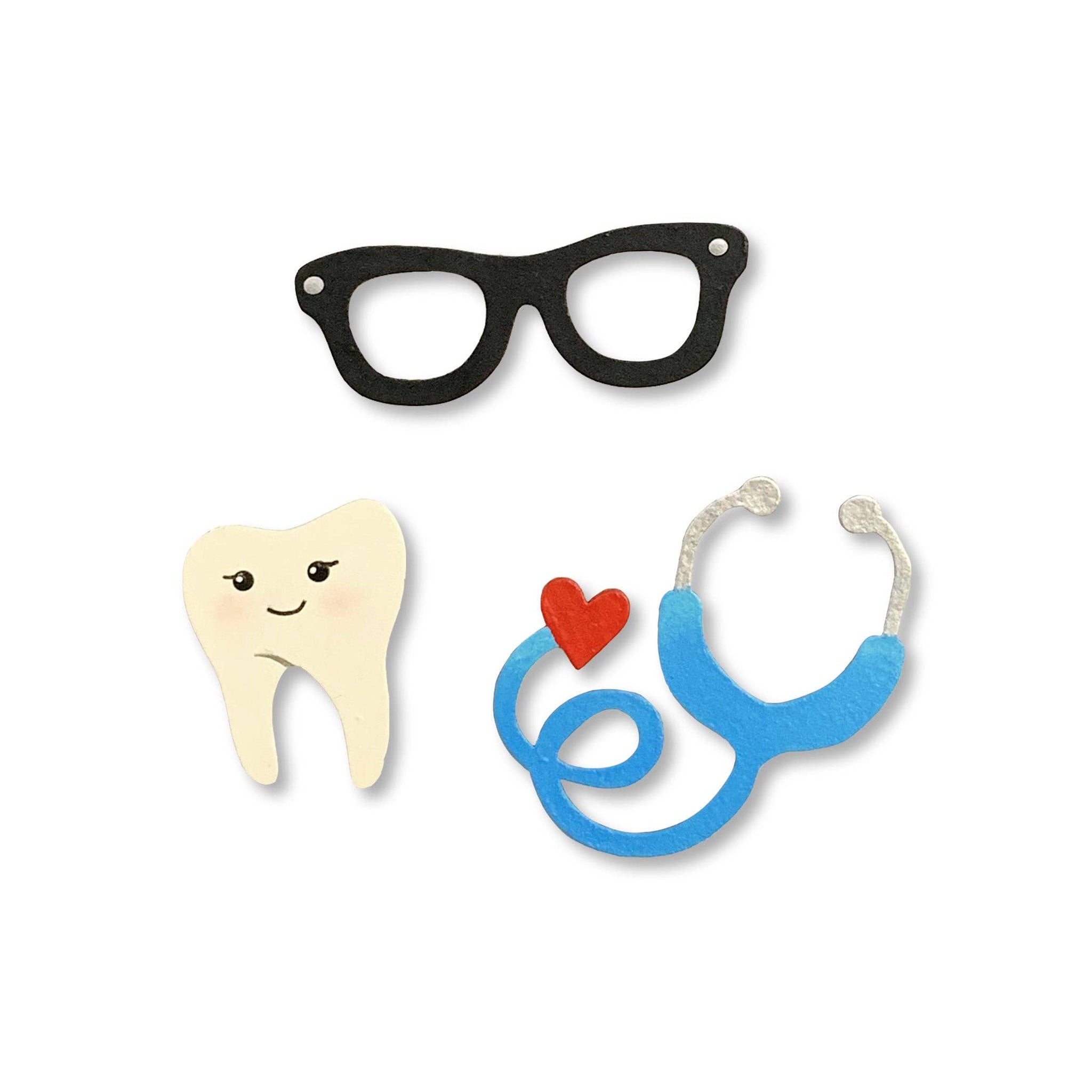 HEALTHCARE MAGNETS SET OF 3