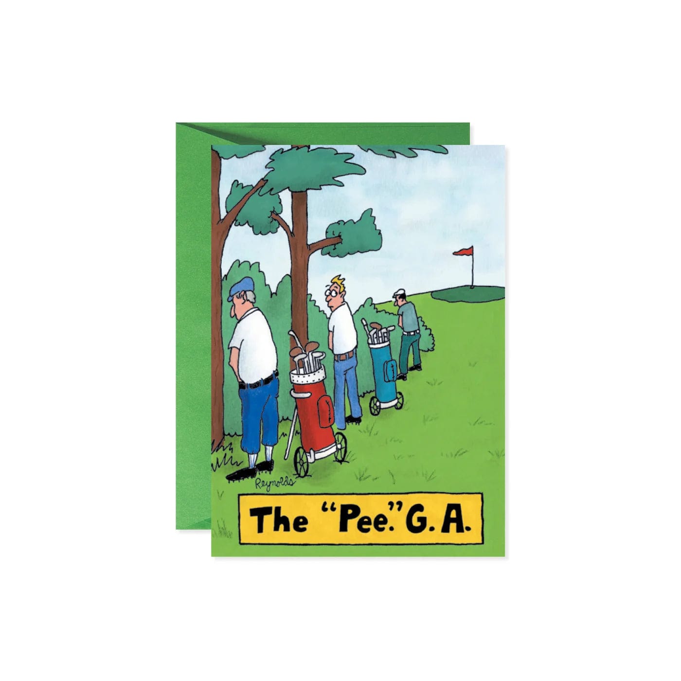 The Pee G A Bday Card