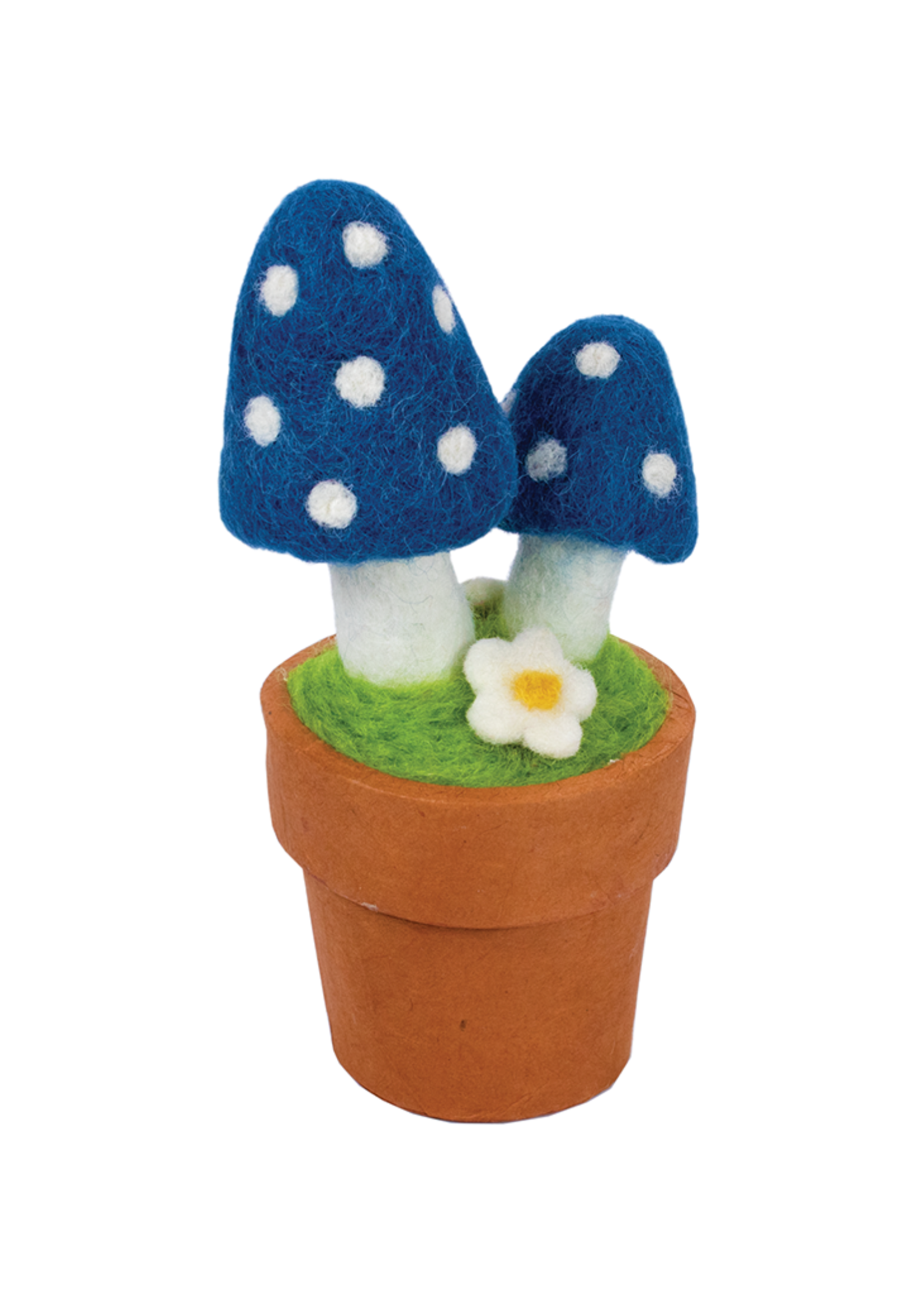 Ornament: Magic Mushroom, Blue