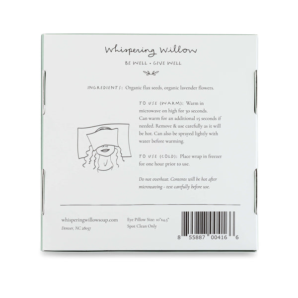 FERN LAVENDER EYE PILLOW