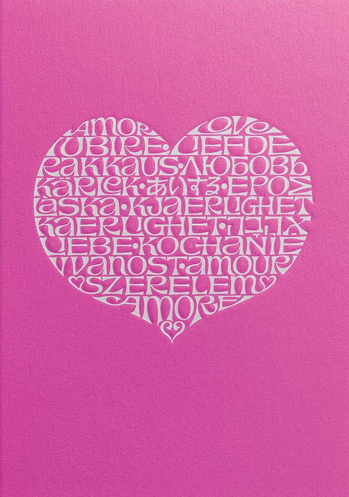 Love Love - Anniversary Greeting Card