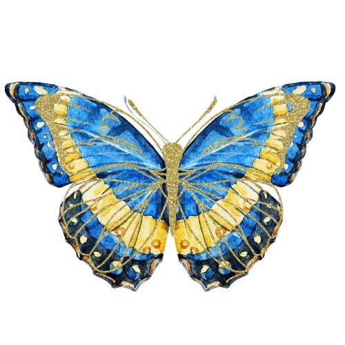 Napkin Weight, Butterfly Blues