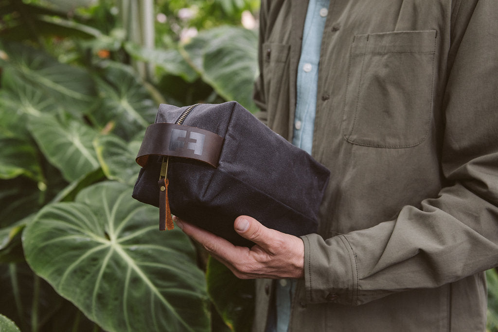 Fat Felt Dopp Kit/Night Sky