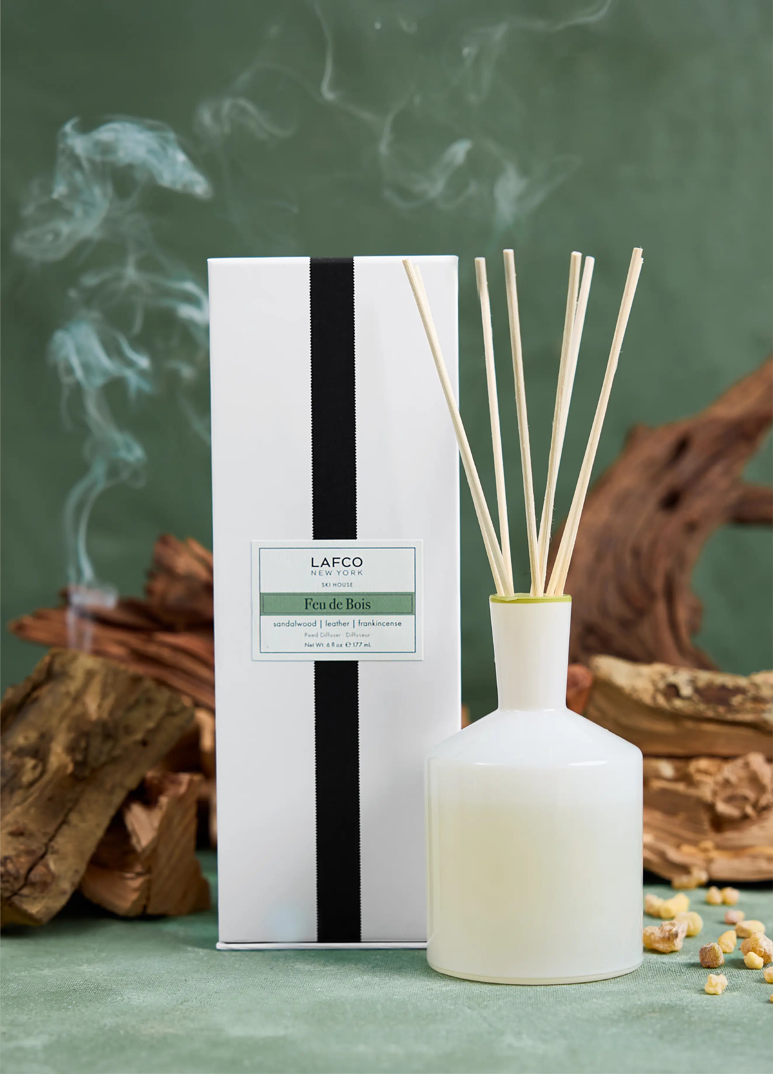 Classic Ski House Diffuser - Feu De Bois 6 oz