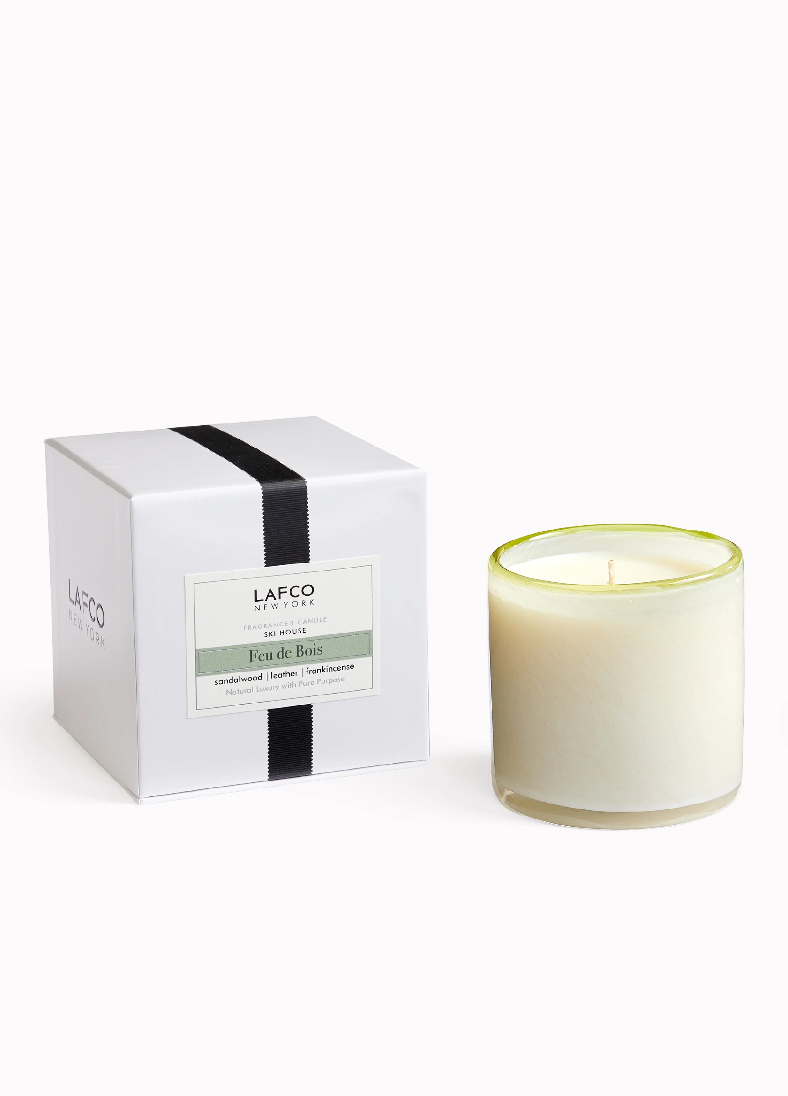 15.5 oz Ski House Candle - Feu de Bois