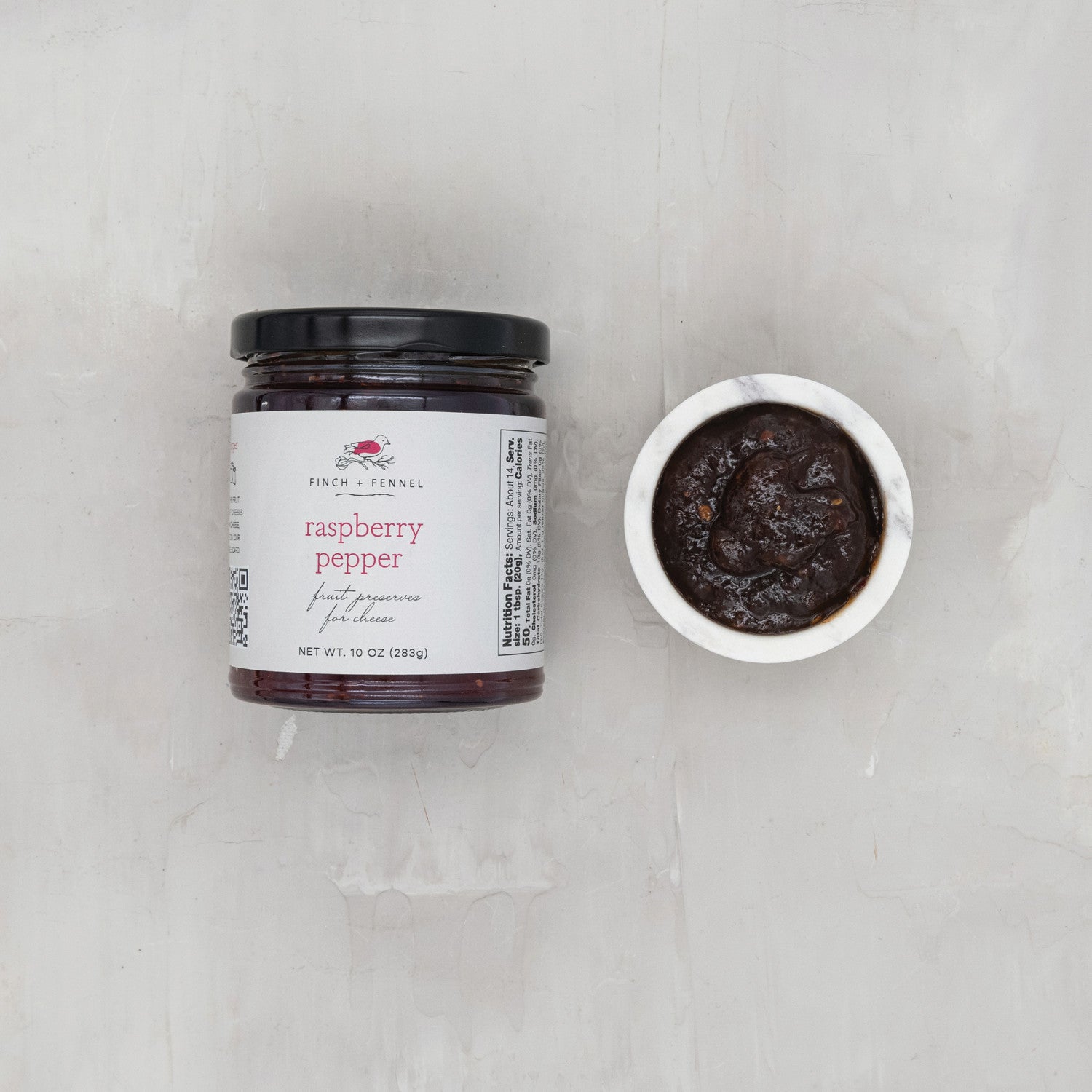 10 oz Raspberry Pepper Fruit Preserves for Cheese