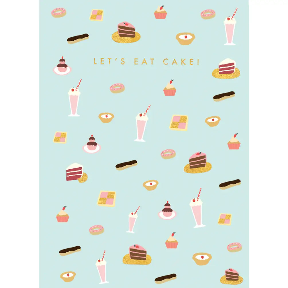 CAKE BIRTHDAY GREETING CARD