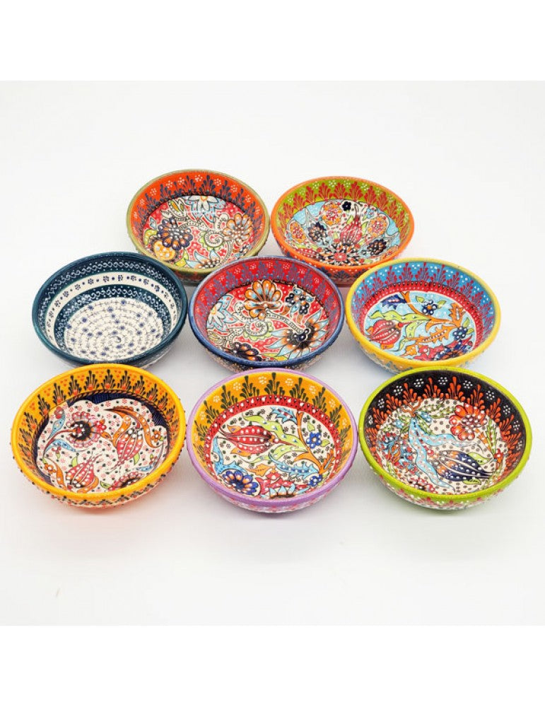 TURKISH 5" GARDEN BOWL MULTI COLORS