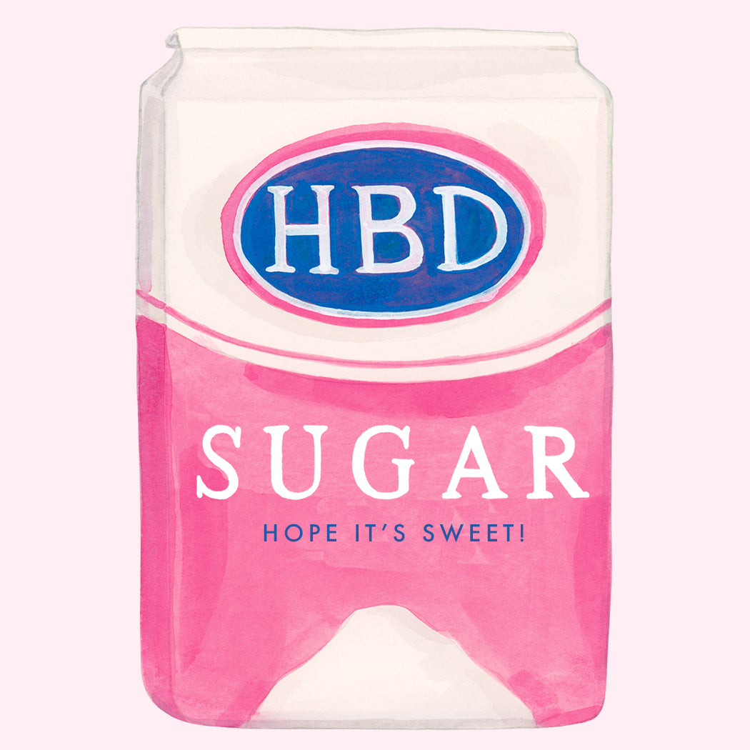 HBD SUGAR CARD