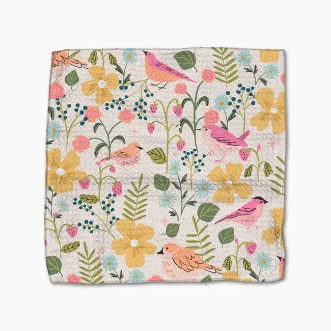 SUMMER SONGBIRDS DISHCLOTH SET