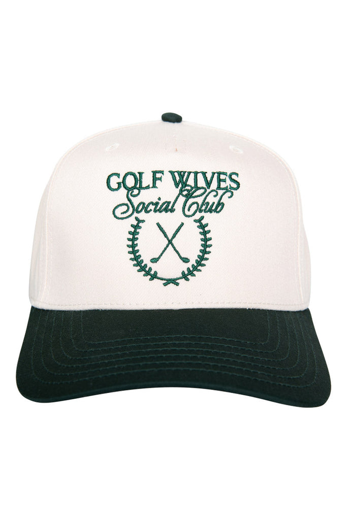 GOLF WIVES SOCIAL CLUB TWO-TONED VINTAGE HAT