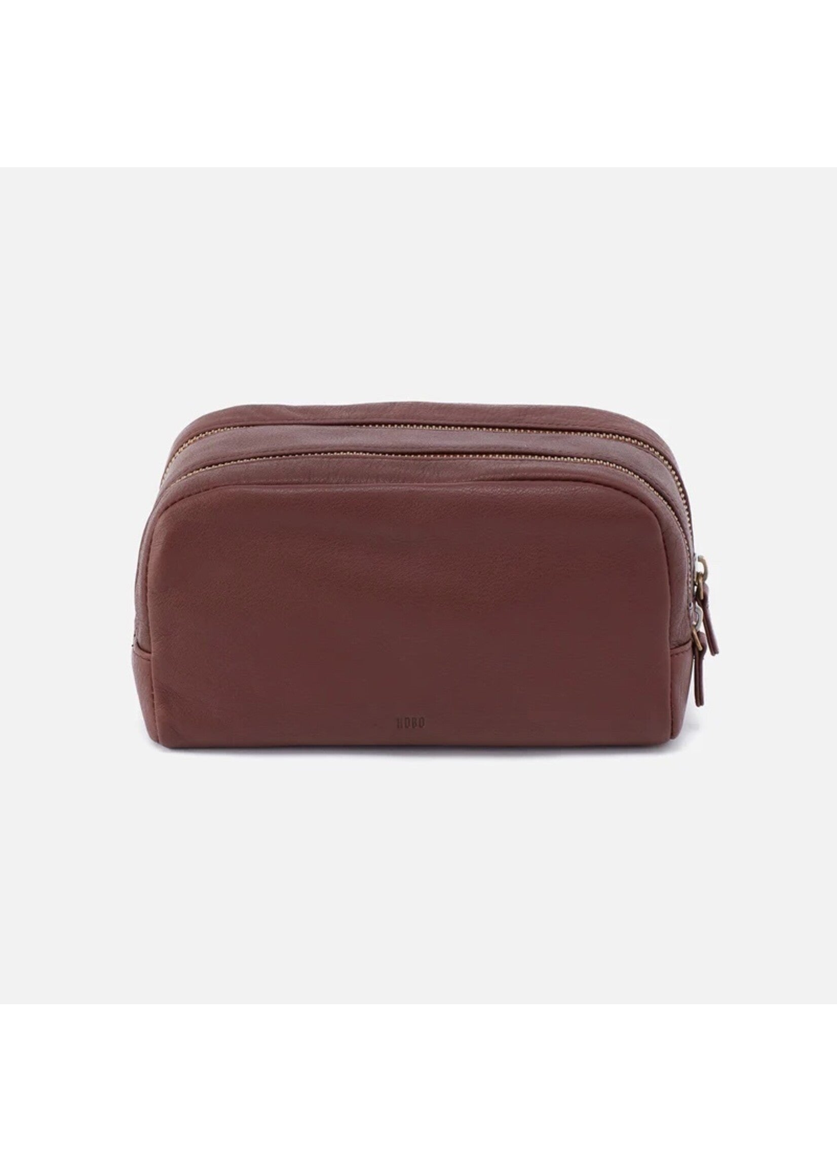 MENS TRAVEL KIT BROWN HOBO