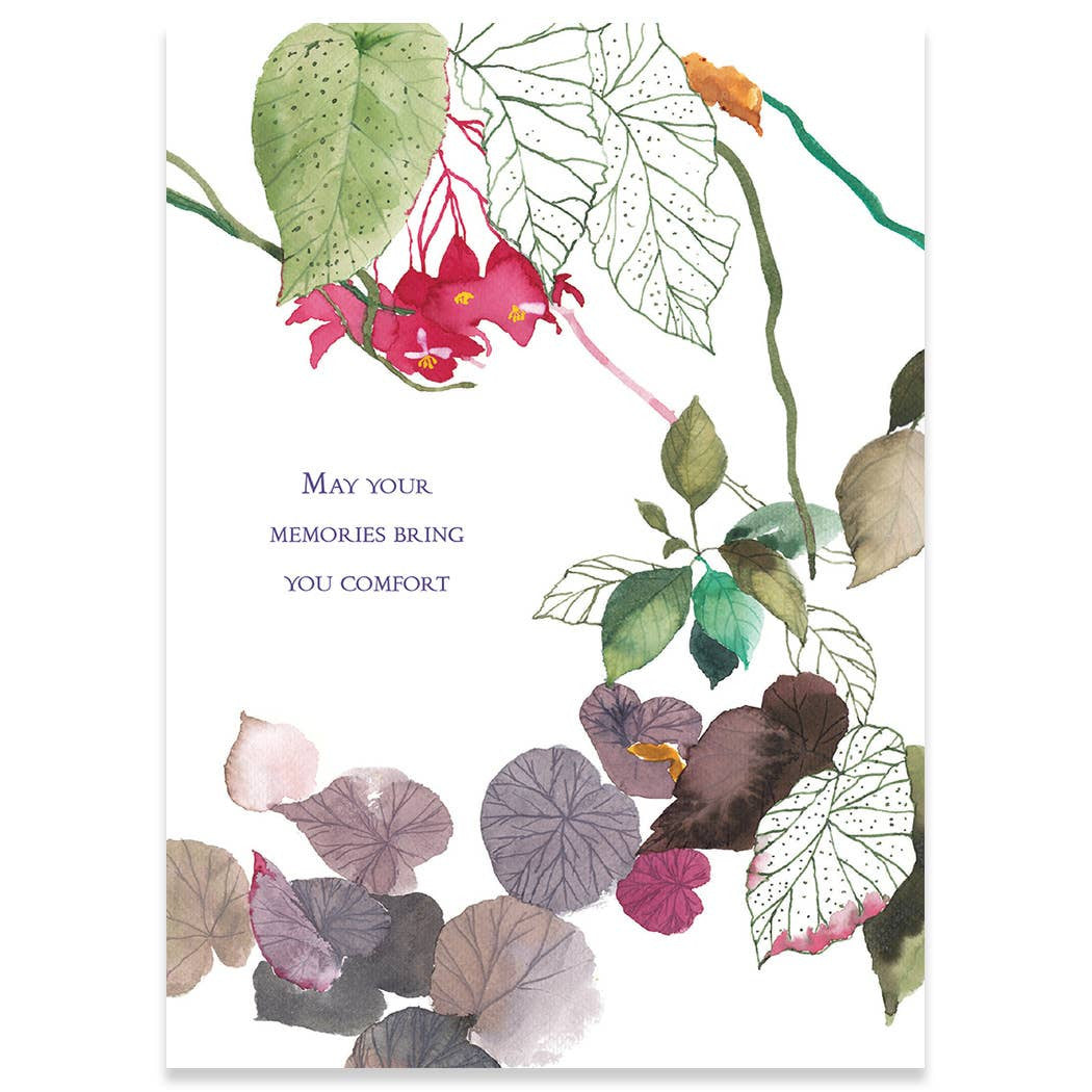 Kamtieng Bloom - Sympathy Greeting Card