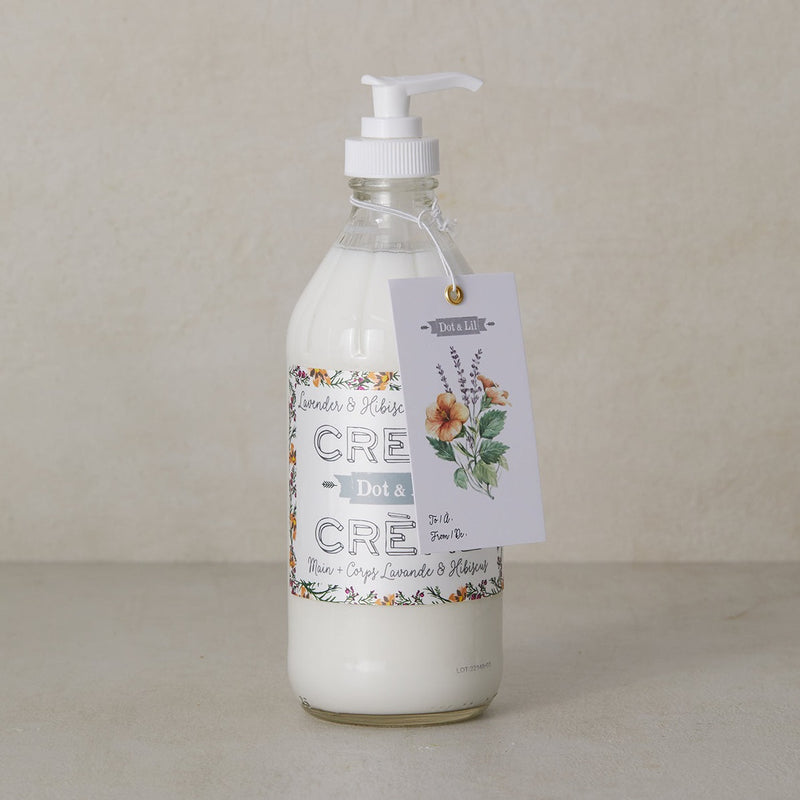 Lavender & Hibiscus Hand & Body Cream