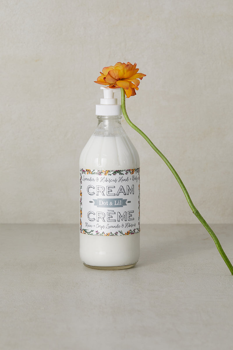 Lavender & Hibiscus Hand & Body Cream