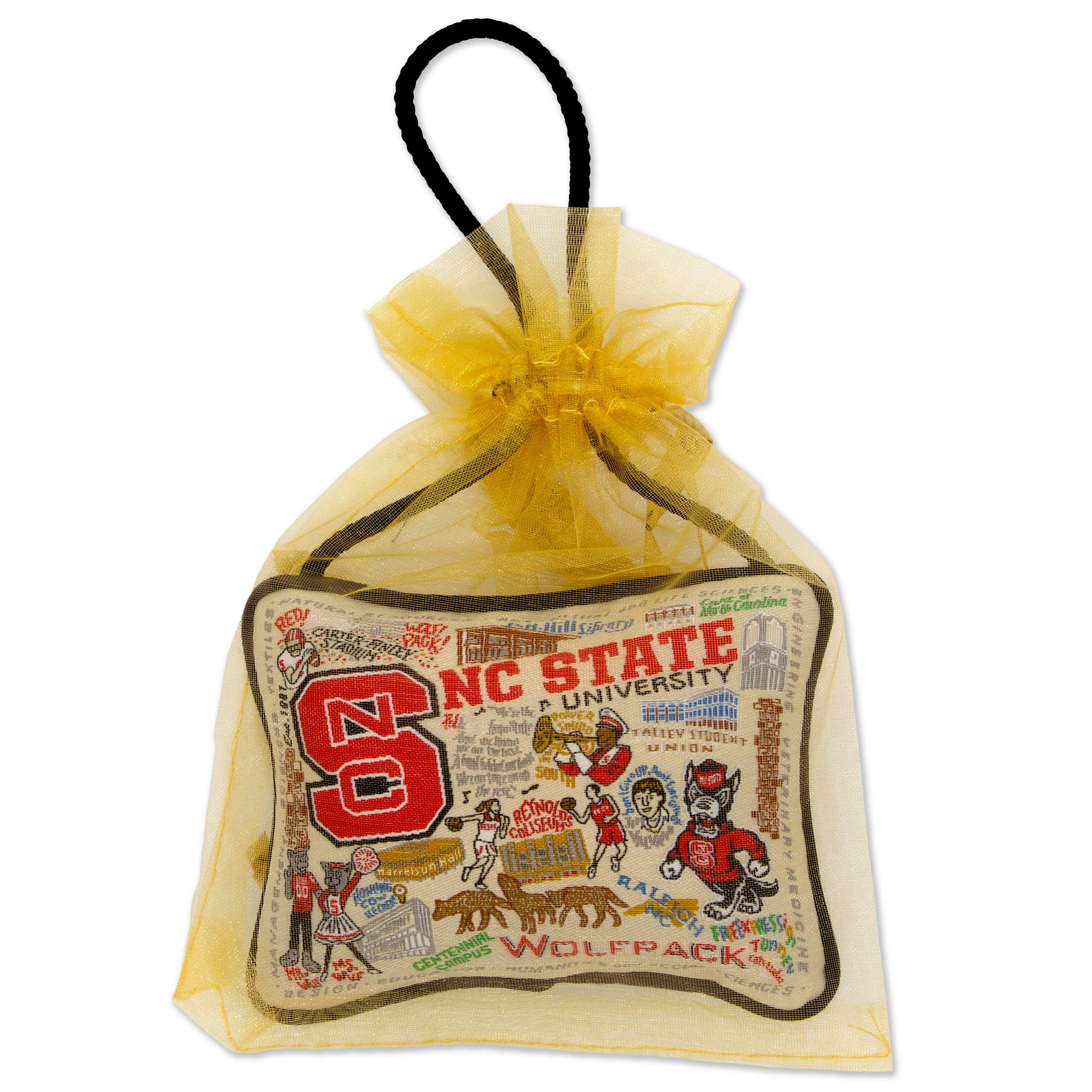 Mini Pillow Ornament - NC State University
