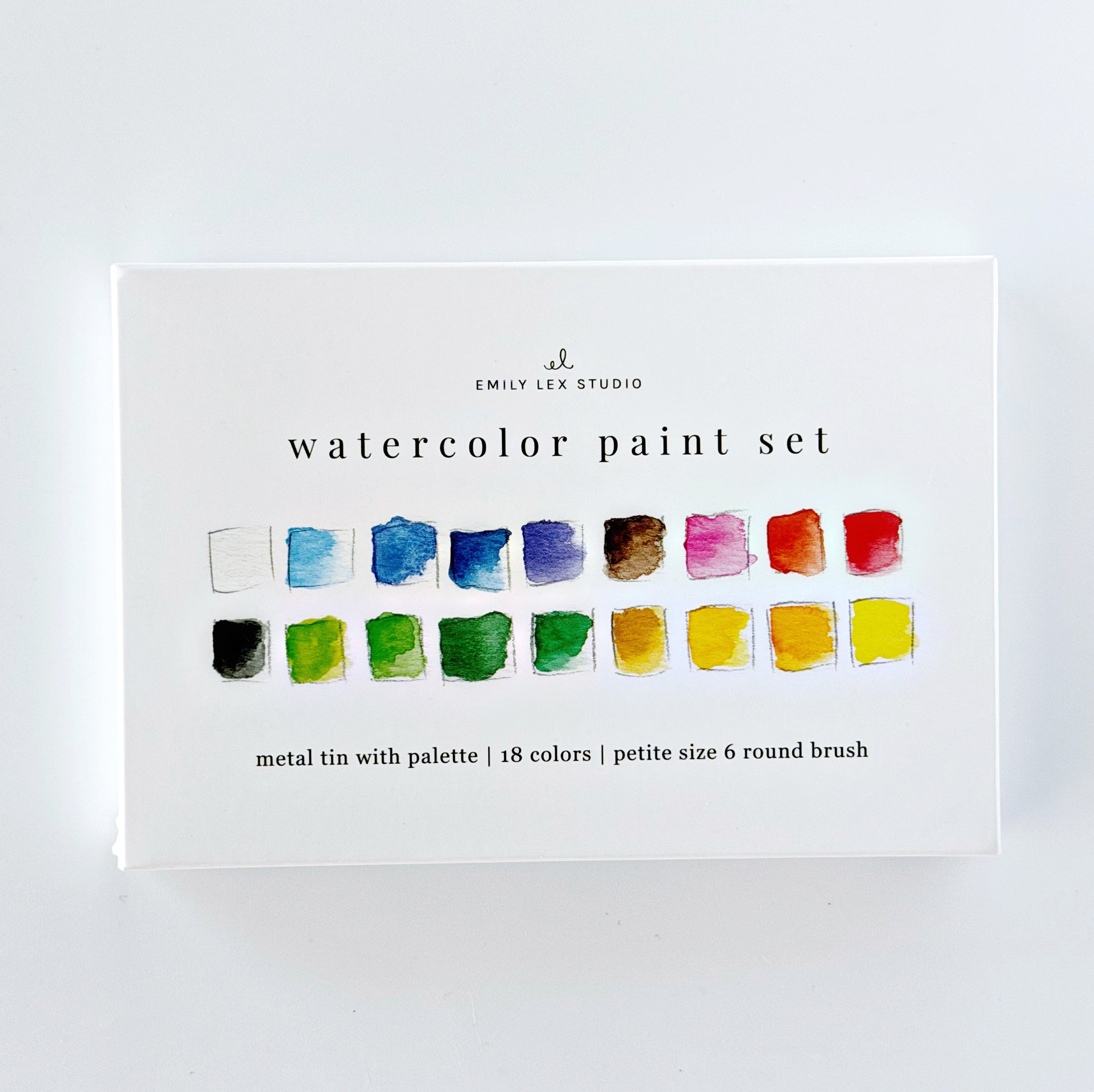 Watercolor Paint Set (18 colors)