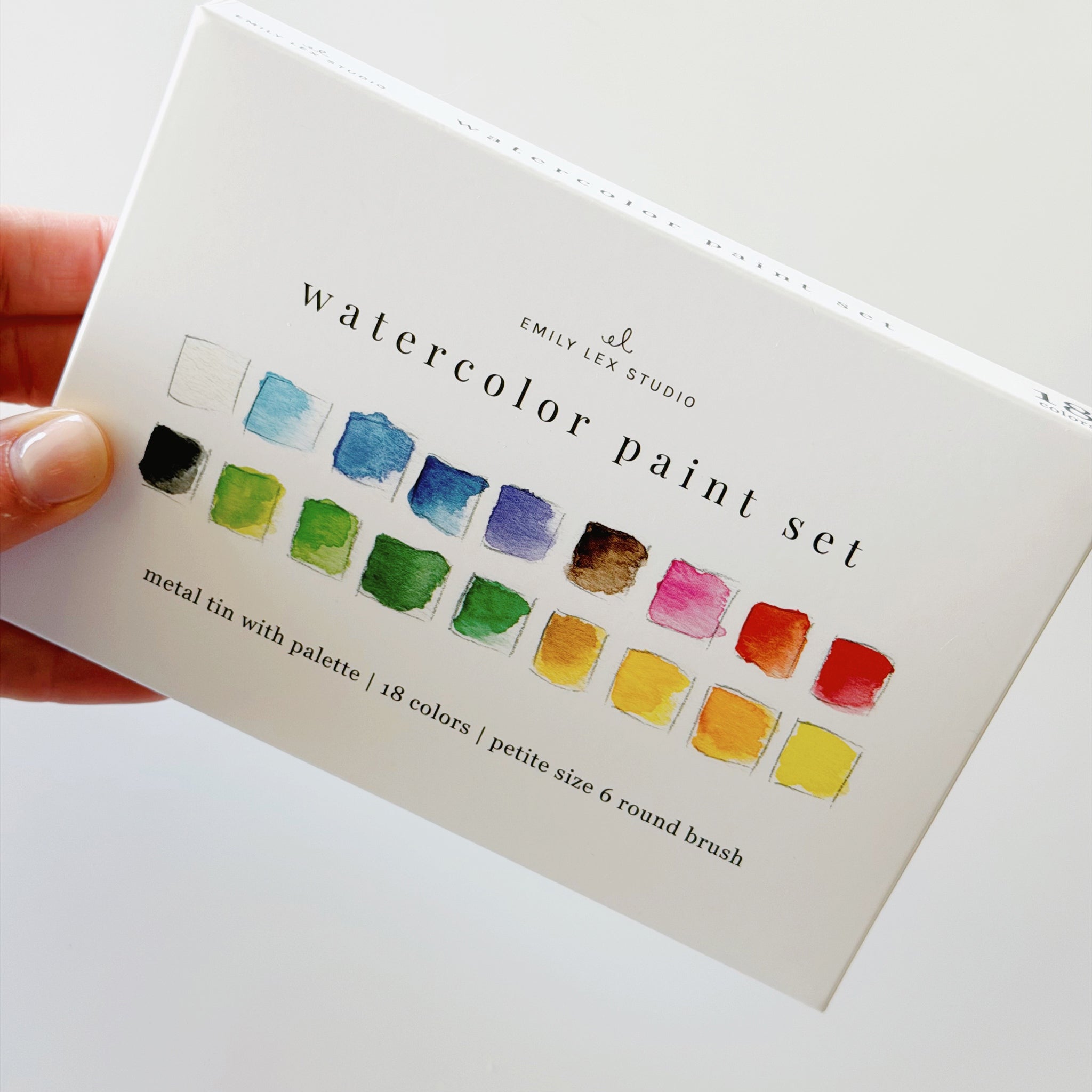 Watercolor Paint Set (18 colors)