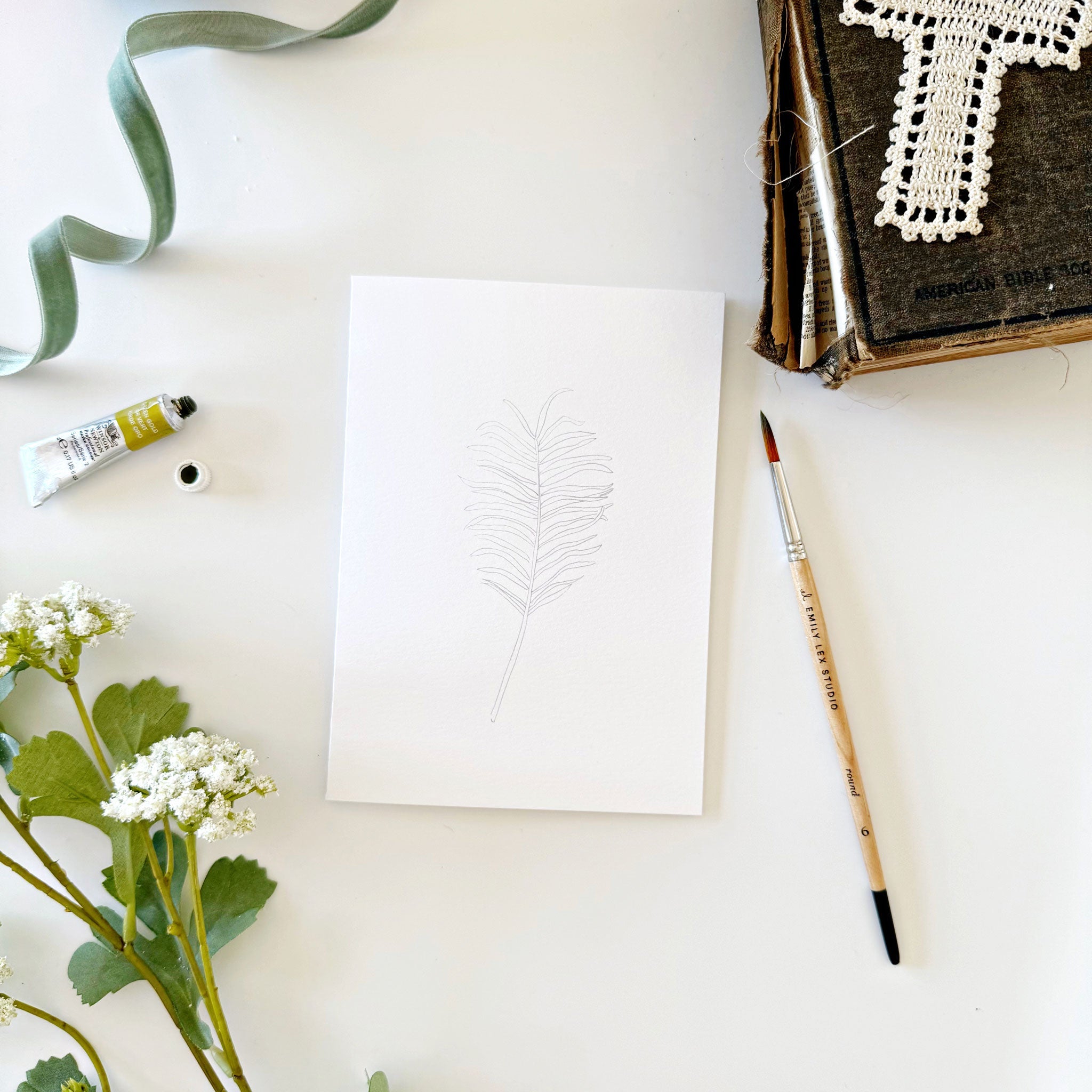 HE IS RISEN PAINTABLE NOTECARDS