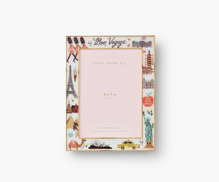 BON VOYAGE 5X7 PICTURE PHOTO FRAME