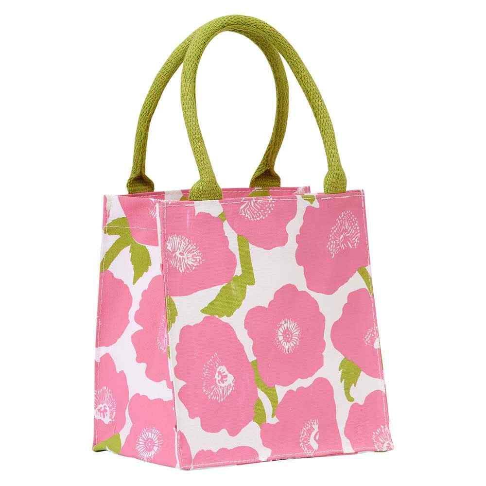 Poppies Pink Itsy Bitsy Pink Tote