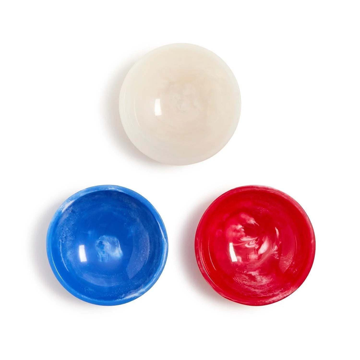 TIDBIT BOWL'S -RED/WHT/BLUE