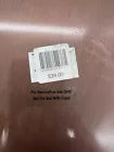 10" Round Decorative Metal & Printed Glass Tray, Antique Copper