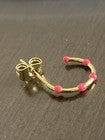 Capri Huggies Pink - Gold