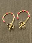 Capri Huggies Pink - Gold