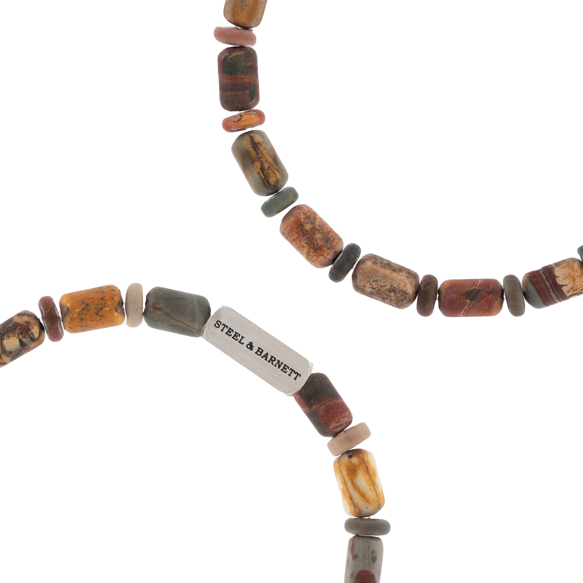 STONES BRACELET COLORFUL-MATT PINE-LARGE