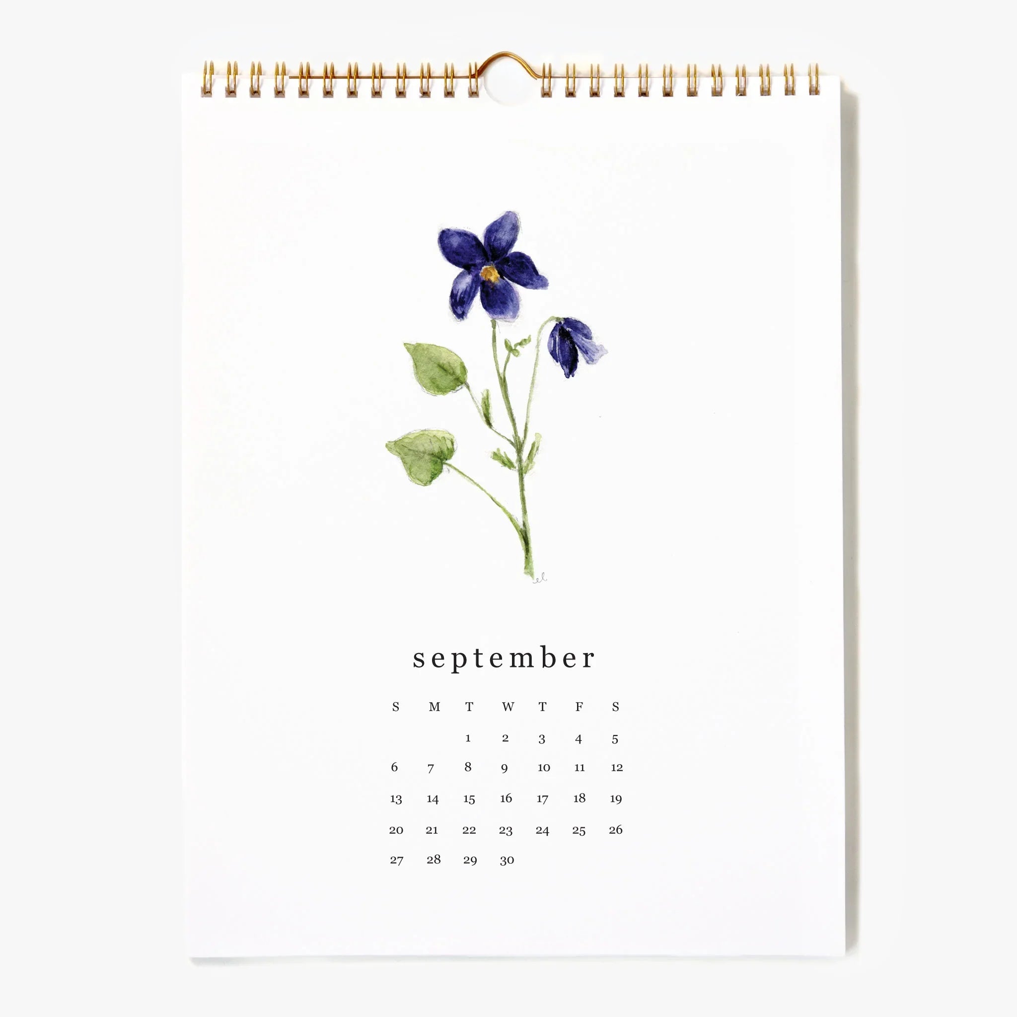 2026 FLOWER STEMS CALENDAR